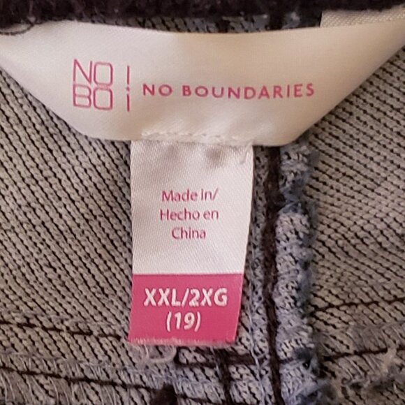 Stretchy Navy Blue Elastic Waist Pants (Preowned) - Picture 3 of 6